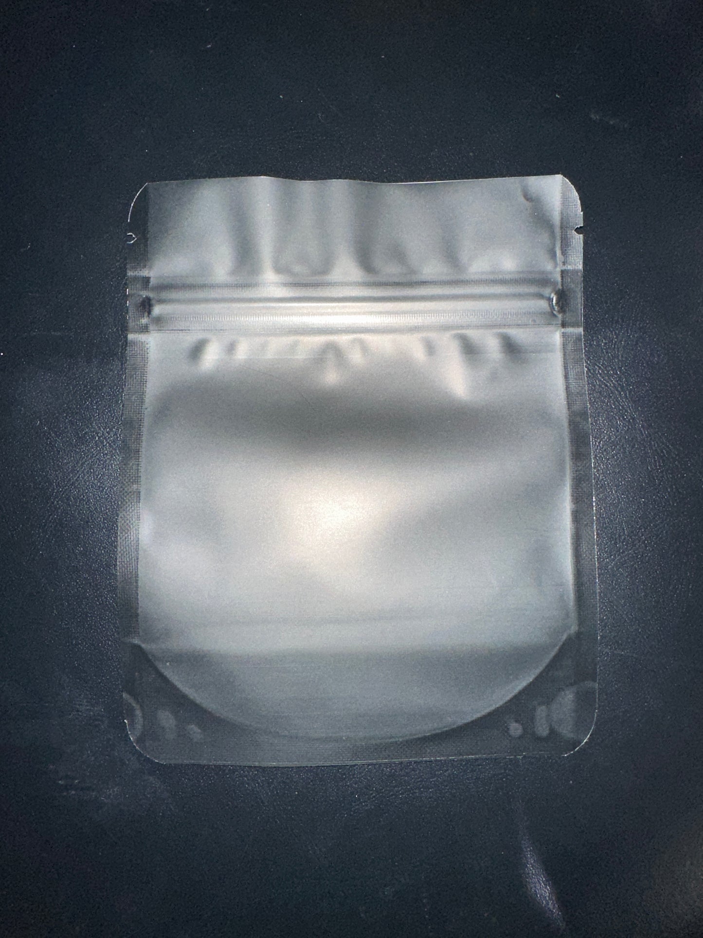 Blank black mylar bag