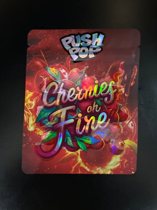 Cherries on fire