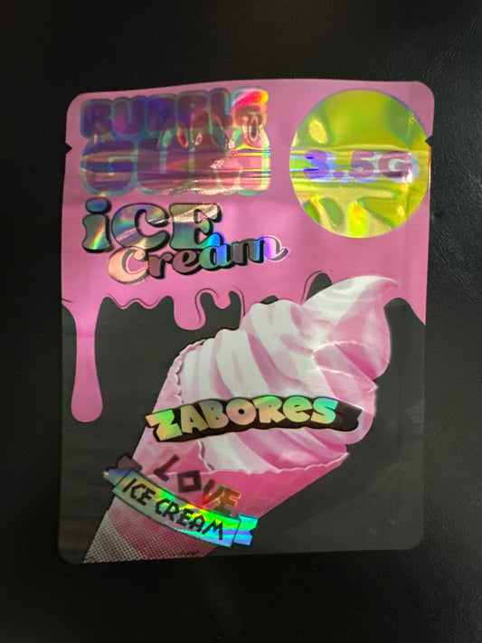 Zabores bubble gum ice cream